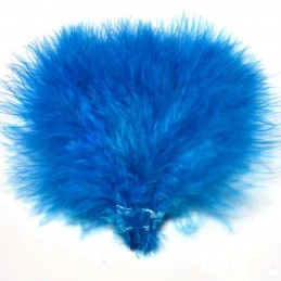 Mini Marabou  - paví modrá