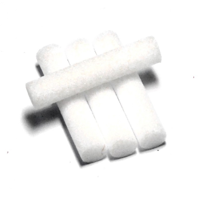 Soft Foam Cylinders White
