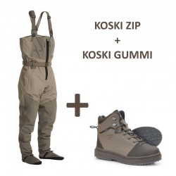 Vision Scout Strip Wader + Musta Michelin