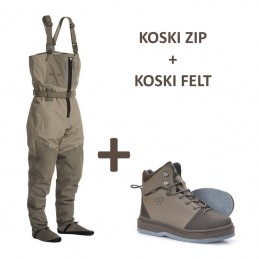 Vision Scout Strip Wader + Musta Michelin