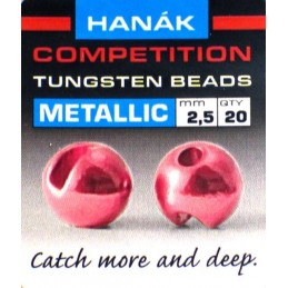Hanák Metalic - LT Pink - 20ks