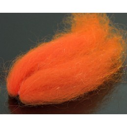 Flash Icelandic Sheep Hair - Hot Orange