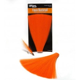 Fish Scull Faux Bucktail - Orange