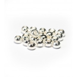 Brass Beads Silver 20ks